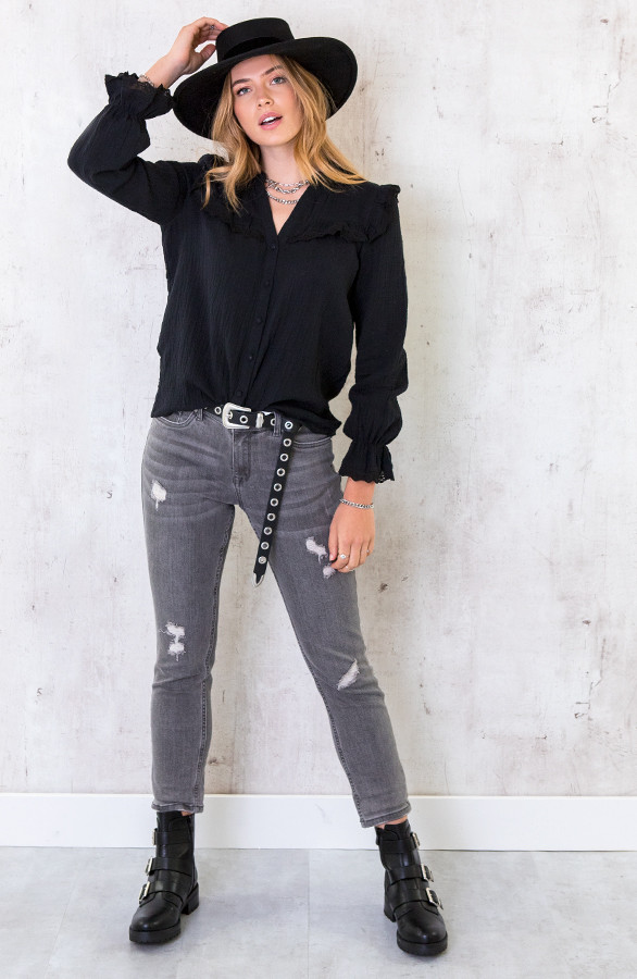 Damaged-Mom-Fit-Jeans-Grijs-3