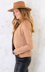 Suede-Blazer-Met-Rits-Taupe-3