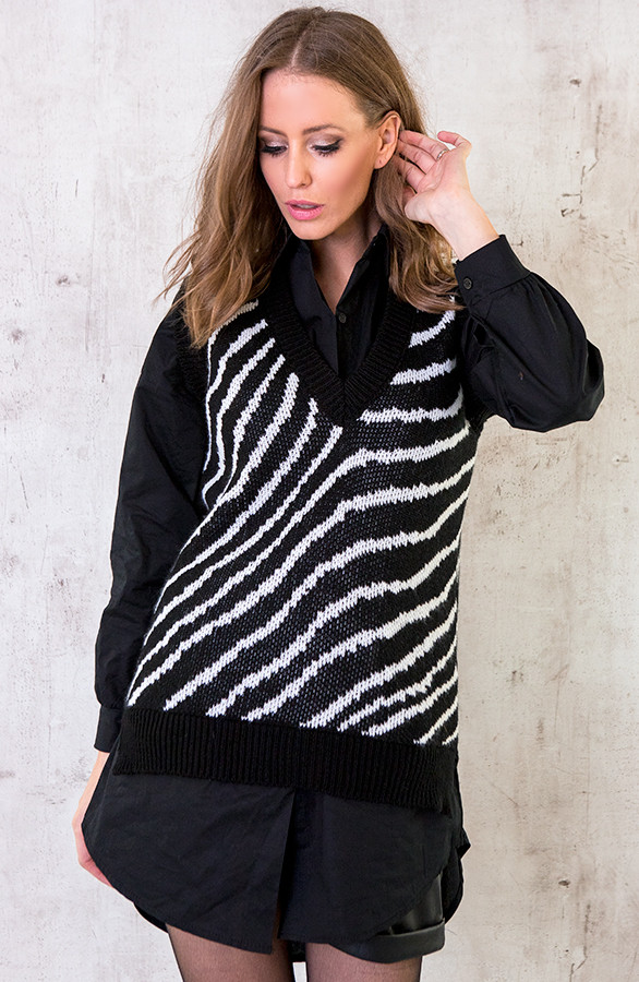 Spencer-Zebraprint-Zwart-Wit-4