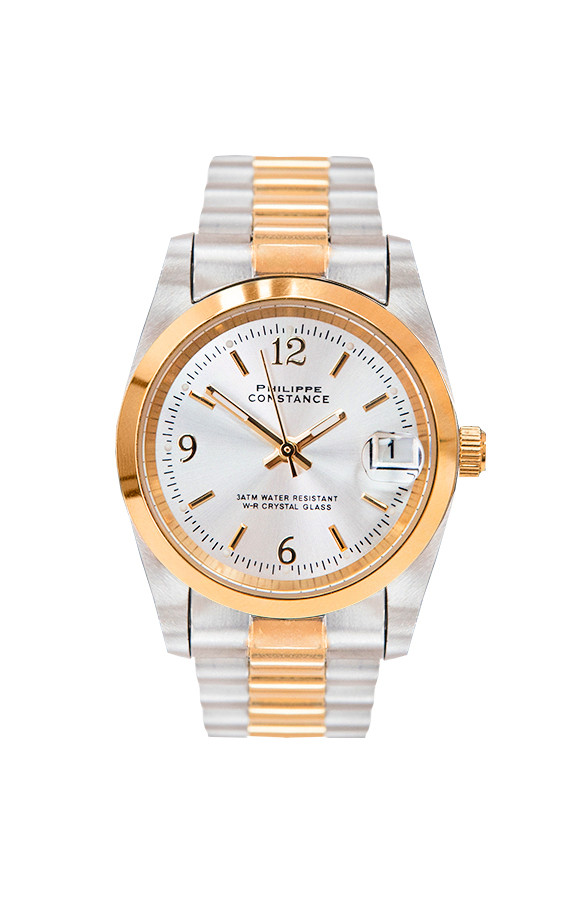 Schakel-Horloge-Deluxe-Goud-Zilver-2