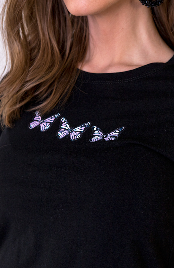 Butterfly-Top-Zwart-2
