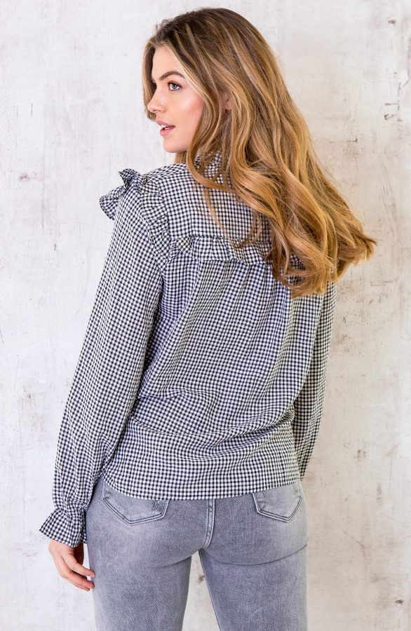 Isabella vichy blouse