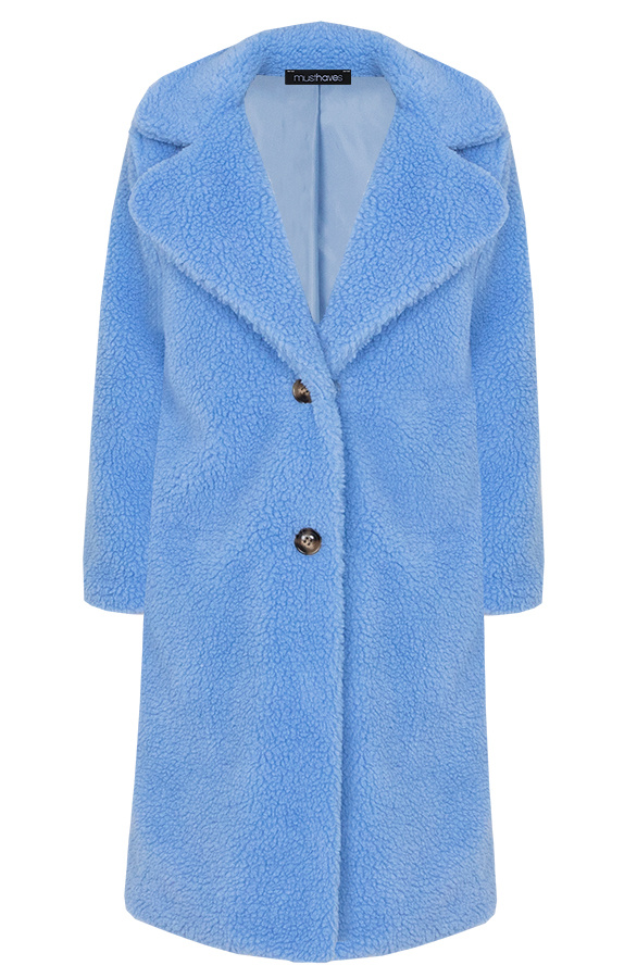 Teddy-Coat-Lang-Blauw