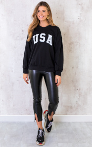 USA-Sweater-Dames-Zwart-5