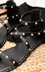 Studs-Sandalen-Zwart-1