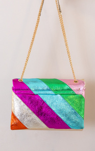 Leather-Rainbow-Chain-Bag