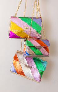 Leather-Rainbow-Clip-Bag