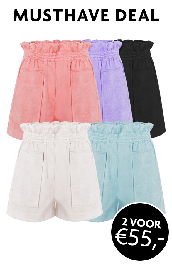 Musthave-Deal-Suedine-Shorts