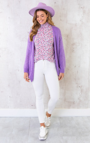Oversized-Knitted-Vest-Purple-1