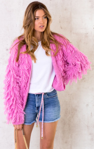 Oversized-Knitted-Fringe-Vest-Candy-Pink-1
