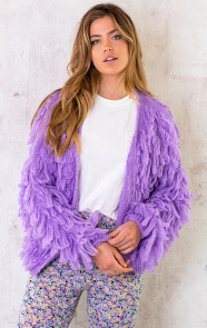 Oversized-Knitted-Fringe-Vest-Purple