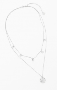 Coins-Layer-Ketting-Zilver-1