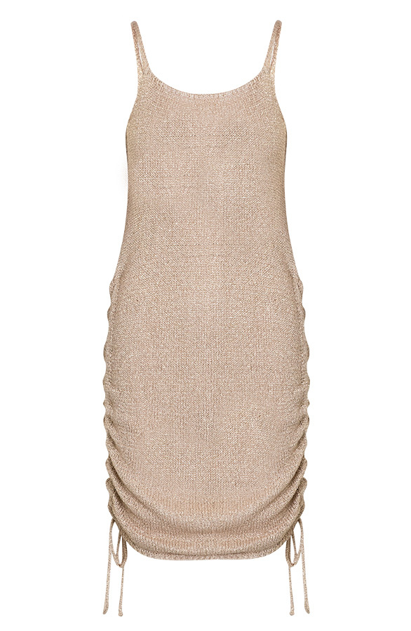 Lurex-Jurk-Goud-1