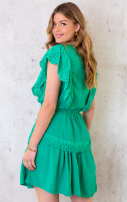 Marant-Linnen-Dress-Bright-Green-2