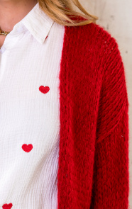 Oversized-Knitted-Vest-Rood-1