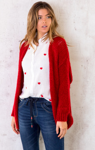 Oversized-Knitted-Vest-Rood-3