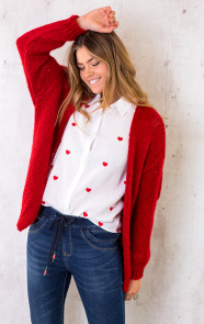 Oversized-Knitted-Vest-Rood-4