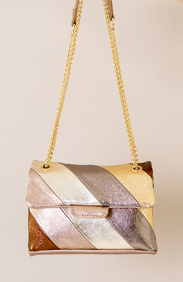 Leather-Rainbow-Chain-Bag-Small-Beige-1