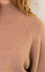 Lurex-Sweater-Camel