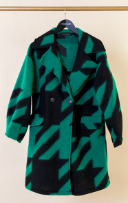 Oversized-Woven-Coat-Smaragd