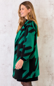 Oversized-Woven-Coat-Smaragd-4