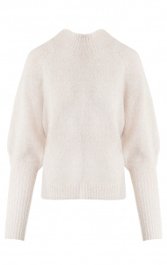 Lurex-Sweater-beige