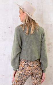 Essential-Knitted-Sweater-Dust-Green-1