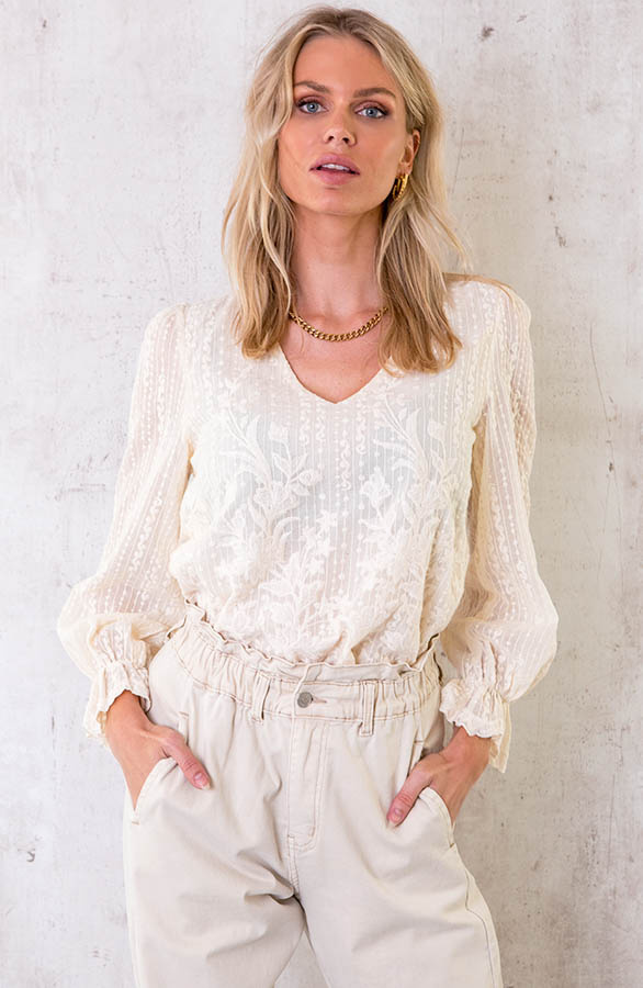Plumetis-Boho-Blouse-Ecru-1