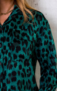 Silk-Leopard-Pocket-Blouse-Smaragd-2