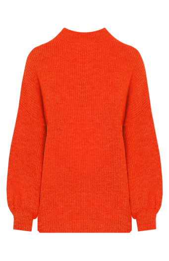Knitted Sweater Koraaloranje