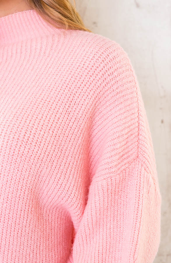 Knitted-Sweater-Koraalroze-1