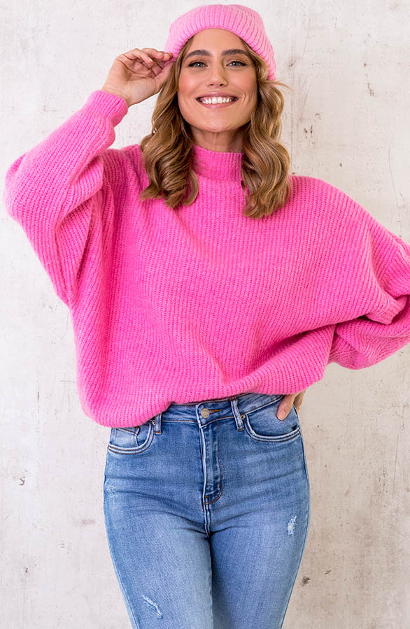 Knitted-Sweater-Roze-1