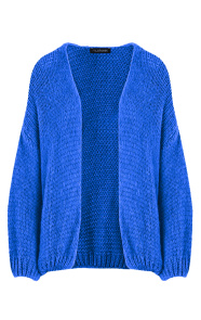 Oversized-Knitted-Vest-Kobalt