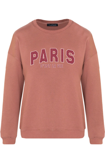 Paris Vintage Sweater Dust Pink
