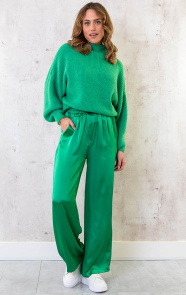 Satijnen-Palazzo-Broek-Bright-Green-4