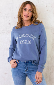 Vintage-Club-Sweater-Jeansblauw-2