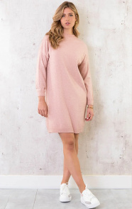 Sweater-Dress-Lichtroze-3-2