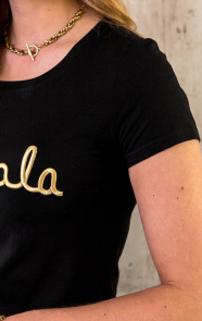 Oohlala-T-shirt-Zwart-Goud-1