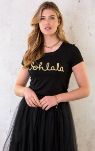 Oohlala-T-shirt-Zwart-Goud-3