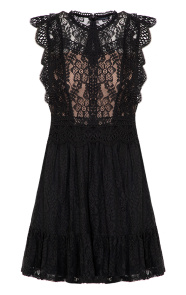 Kanten-Luxury-Dress-Black