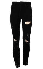 Skinny-Jeans-High-Waist-Damaged-Black6