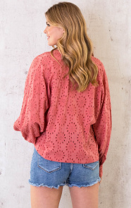 Katoenen-Embroidery-Oversized-Blouse-Dust-Roze-1