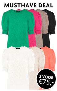 Musthave-Deal-Hartjes-Knitted-Pofmouwen-Tops1