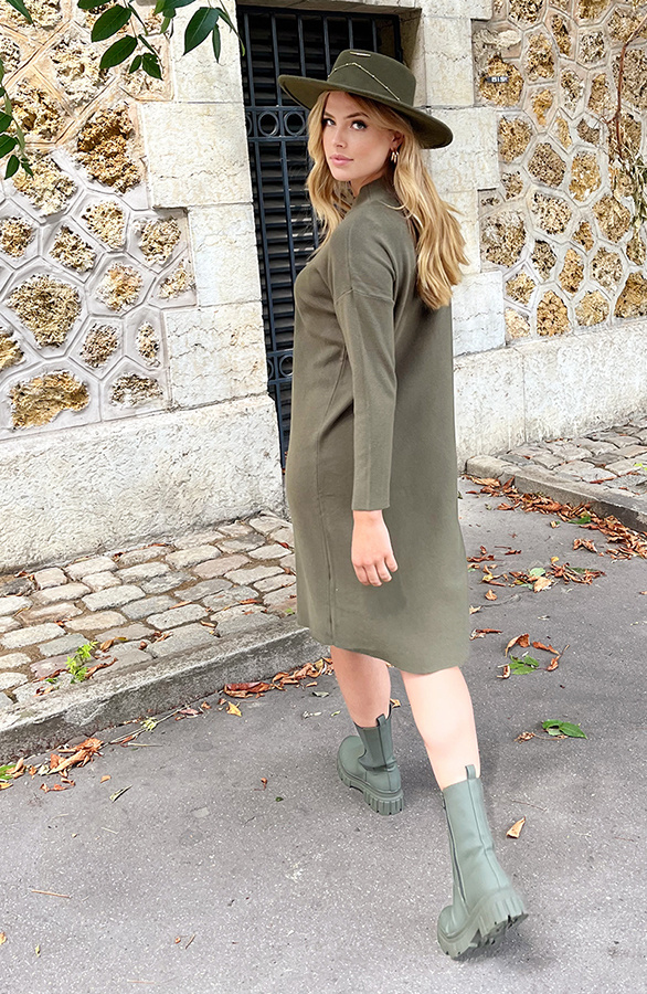 Knitted-Dress-Army-7