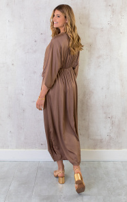 Oversized-Satin-Dress-Camel-6