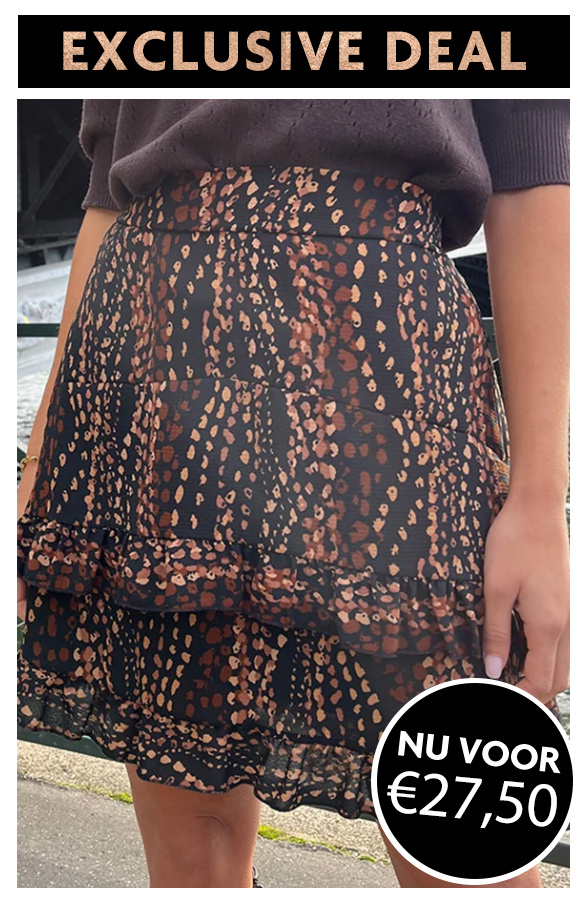Exclusive-Deal-Laagjes-Rok-Dots-Print-Choco