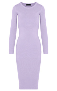 Midi-Stretch-Dress-Lila-1