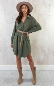 Smocked-Blouse-Dress-Army-6