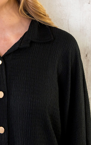Blouse-Jurk-Oversized-Zwart-1