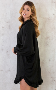 Blouse-Jurk-Oversized-Zwart-3